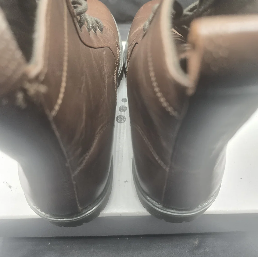 Men's Classic Brown Leather‎ Boots